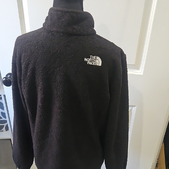 The North Face Womens Black Charcoal Fleece zip up Jacket size Large - Picture 6 of 9